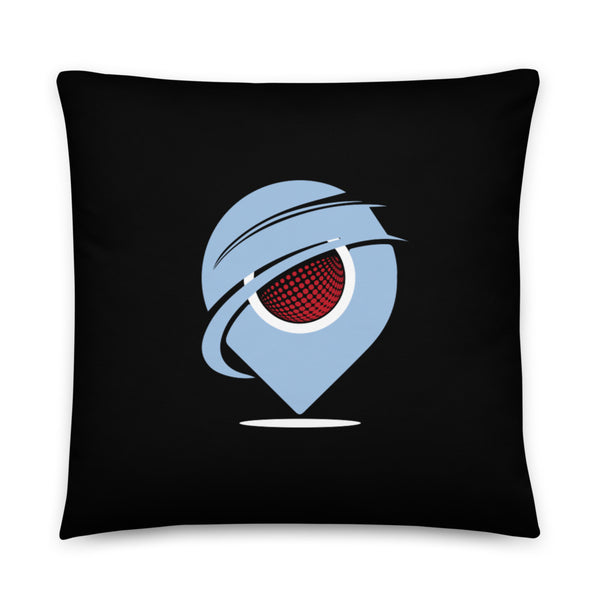 Social Network Distancing Pillow | Black