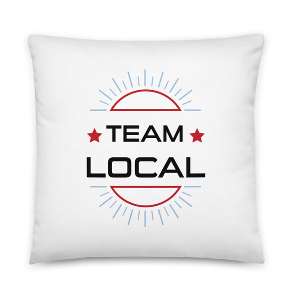 Team Local Pillow | White