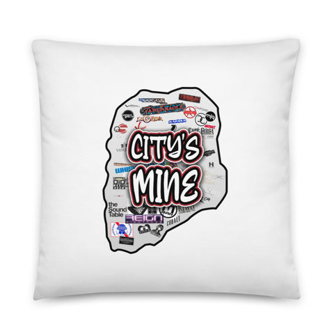 City's Mine Pillow | White