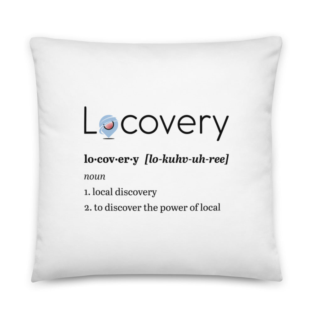 Definition of Locovery Pillow | White
