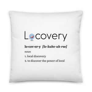 Definition of Locovery Pillow | White