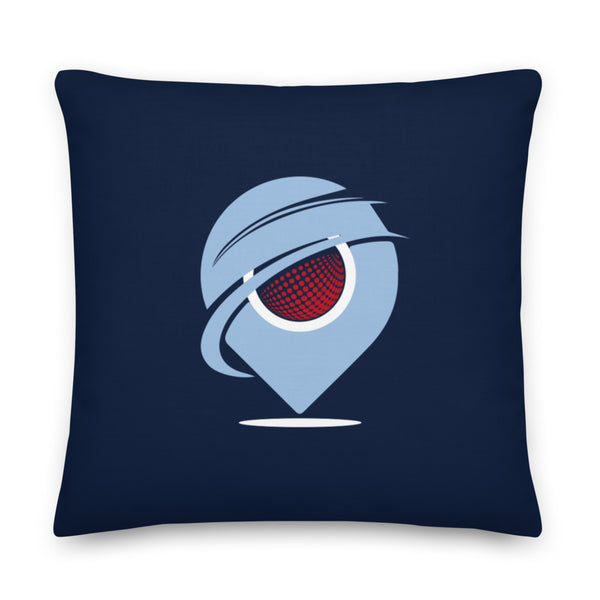 Old Castleberry Hill Alumni Pillow | Navy Blue