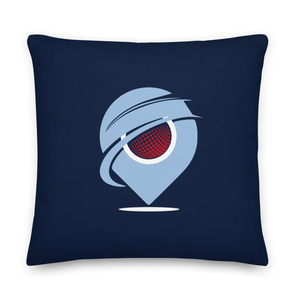 Old Scottdale Alumni Pillow | Navy Blue