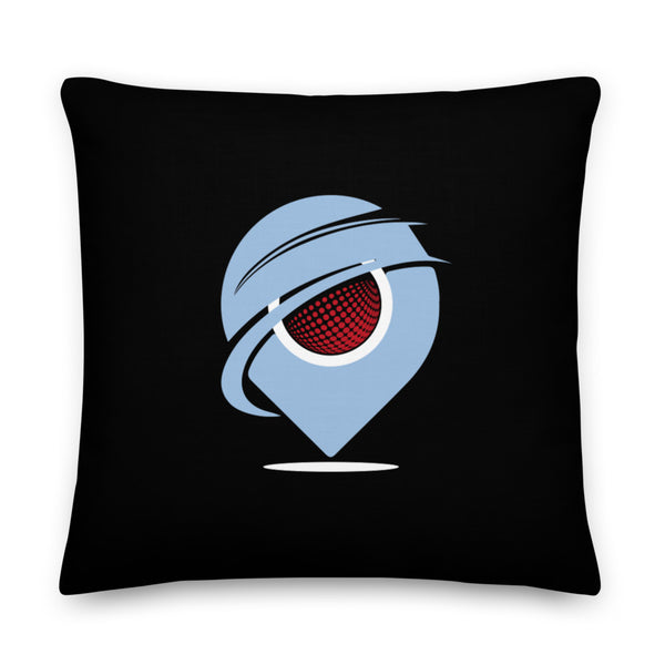 Old College Park Alumni Pillow | Black