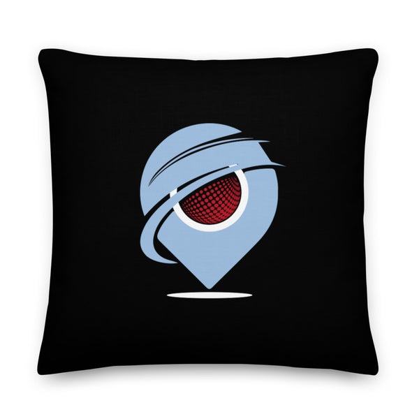 Old Pittsburgh Alumni Pillow | Black