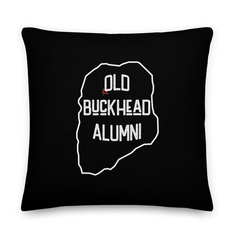 Old Buckhead Alumni Premium Pillow | Black