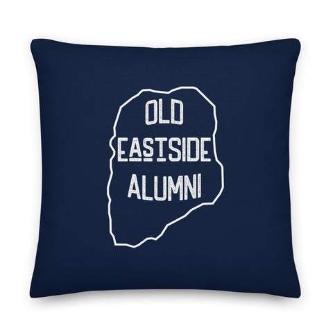 Old Eastside Alumni Pillow | Navy Blue