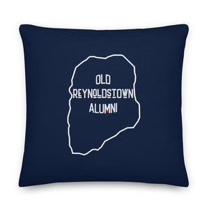 Old Reynoldstown Alumni Pillow | Navy Blue