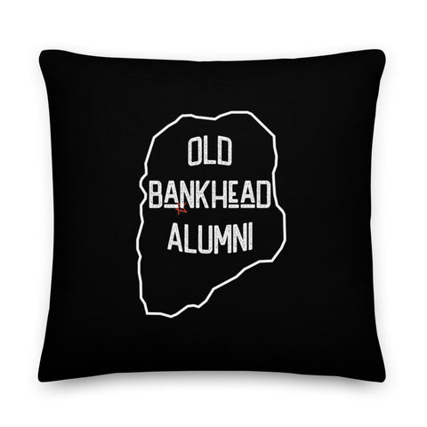 Old Bankhead Alumni Pillow | Black