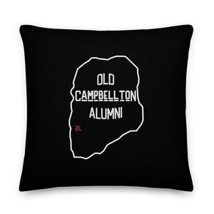 Old Campbellton Alumni Pillow | Black