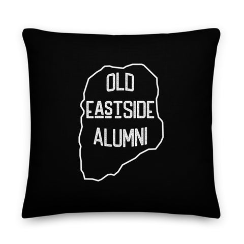 Old Eastside Alumni Pillow | Black