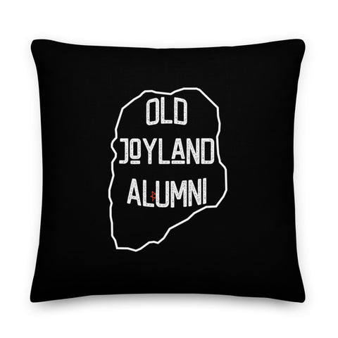 Old Joyland Alumni Pillow | Black