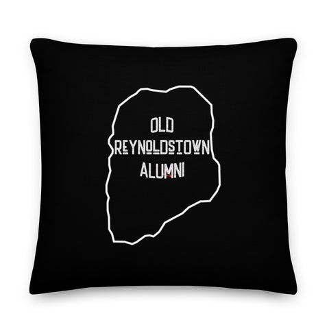 Old Reynoldstown Alumni Pillow | Black