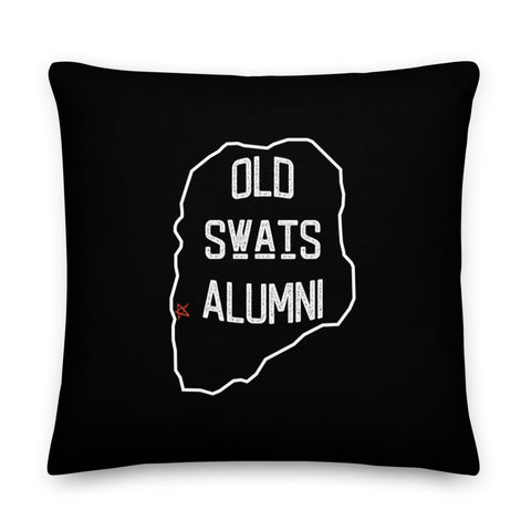 Old SWATS Alumni Pillow | Black