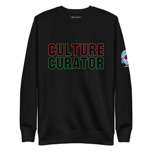 Culture Curator Unisex Fleece Pullover | Black